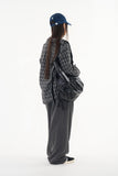 Mono pigment rivet string sweat pants