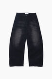 Dart Curved Denim Pants