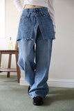 Down Martin Wrap Denim