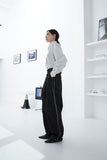 cut out black pants