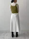 Johnny Cotton Flare Long Skirt