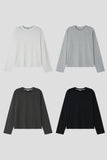 More crop long sleeve tee
