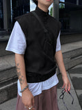 Eva high neck vest