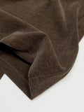 Velour H-line long skirt