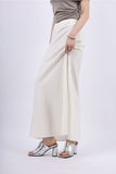 satin long skirt