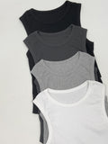 Strap Ribbed Sleeveless