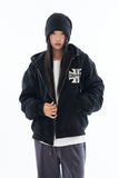 West quilted hood jumper