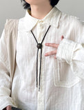 Steel Bolo Tie