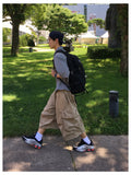 Mad Pintuck Bermuda Cargo Pants
