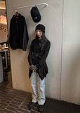 HANGE BUTTON MID COAT