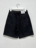 Black Blue Pintuck Part 4 Pants