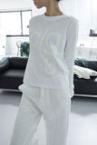white snap denim