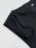 Boat Neck Shirring H-Line Long One Piece