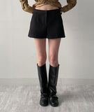 Minimal Wool Shorts