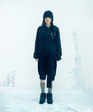 Double Strap Angora Beanie