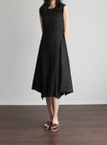 [Premium] Solean Pleated Volume Sleeveless One Piece