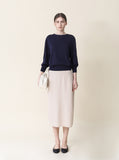 [Premium] Whole Garment Vivid Round Knit