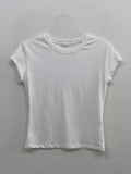 Modal Cap Sleeve Short Sleeve T-shirt