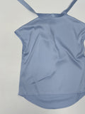 [Short Sleeve Ver.] Scott Drape Tie Blouse