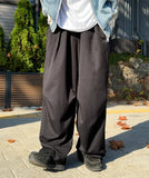 Para one-tuck slacks