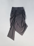 Nave Shirring Unbal Long Skirt