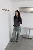 Back Pocket Washing Denim