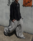 Oversizing Wide Sweatpants