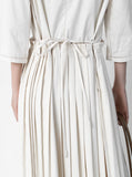 [Premium] Sophia Pleated Strap Long One Piece