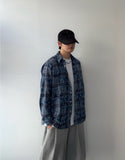 Shawnee Bleach Check Over Shirt