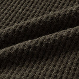Star Henley Warmer Knit Hoodie
