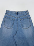 132 High-Waist Wide Denim Pants