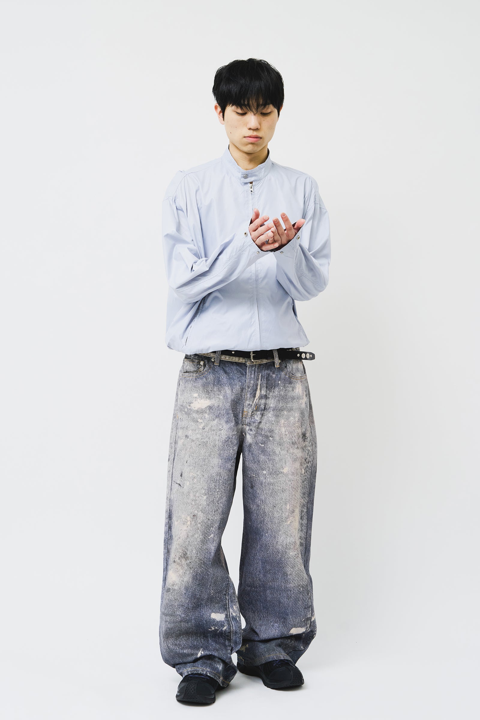 【HI FI FNK】Digital Wide Denim HI FI FNK(ハイファイファンク) - デジタルワイドデニム
