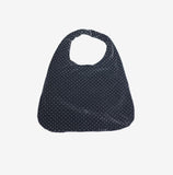 Dot-On Reversible Suede Shoulder Bag