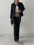 Record Semi Bootcut Cotton Pants