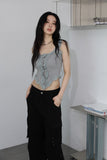 Piece Eyelet Cargo Pants