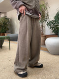 Cozy Knit Banding Pants