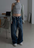 STRING CURVED JEAN