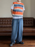 Fresh Stripe Knit Vest