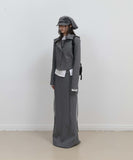 Layered Bolero Wool Jacket