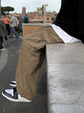 Beigetin Pigment Cargo Denim Pants