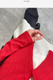 Punching Round Cardigan T-shirt