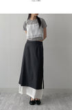 Roll-up Short Sleeve Crop T-Shirt