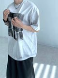 Square Face Printing T-shirt