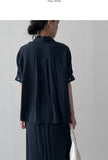 [SET] Stitch Linen Silky Two-Piece