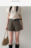 [Belt SET] Cabra Pocket Shorts