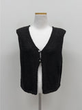 Boucle Two Button Overfit Vest