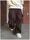 Leak Cotton Big Cargo Pants