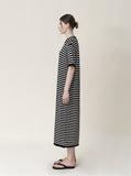 Chensi Stripe Round One Piece