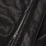 Landed Fur Leather Jacket