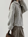 Hound High Neck Knit
